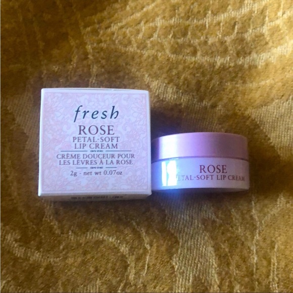 fresh Other - fresh 1-Mini🌹Rose Petal Soft Lip Cream 2g 0.07 oz. Authentic / Made in France